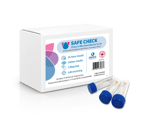 AquaVial Safe Check - 24 Hour In-Office Dental Waterline Test Kit