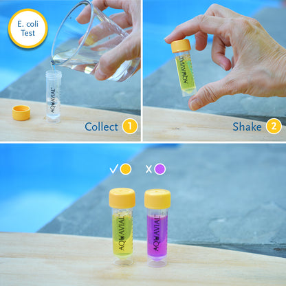 AquaVial Water Test Kit - E. Coli and Coliform US