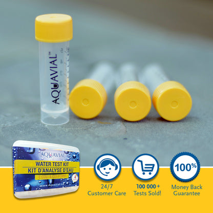 AquaVial Water Test Kit - E. Coli and Coliform US