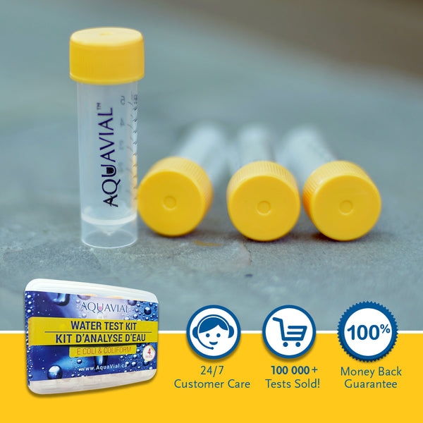 AquaVial Water Test Kit - E. Coli and Coliform