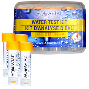AquaVial Water Test Kit - E. Coli and Coliform
