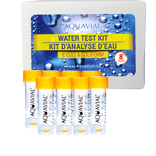 AquaVial Water Test Kit - E. Coli and Coliform