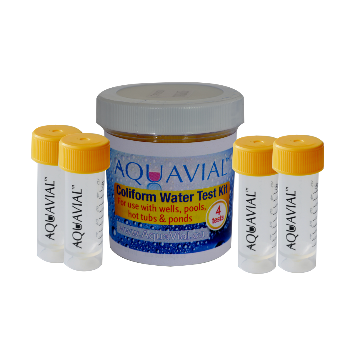 AquaVial Coliform Water Test Kit