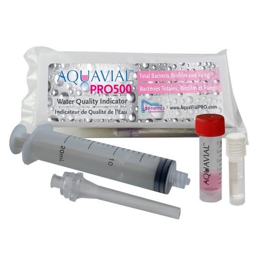 PRO500 Professional Rapid Water Test Kit 3 Pack Water Testing Kit for Total Bacteria Yeast Mold Biofilm and Legionella Monitoring Water Tester Kit Made in Canada Highly Sensitive